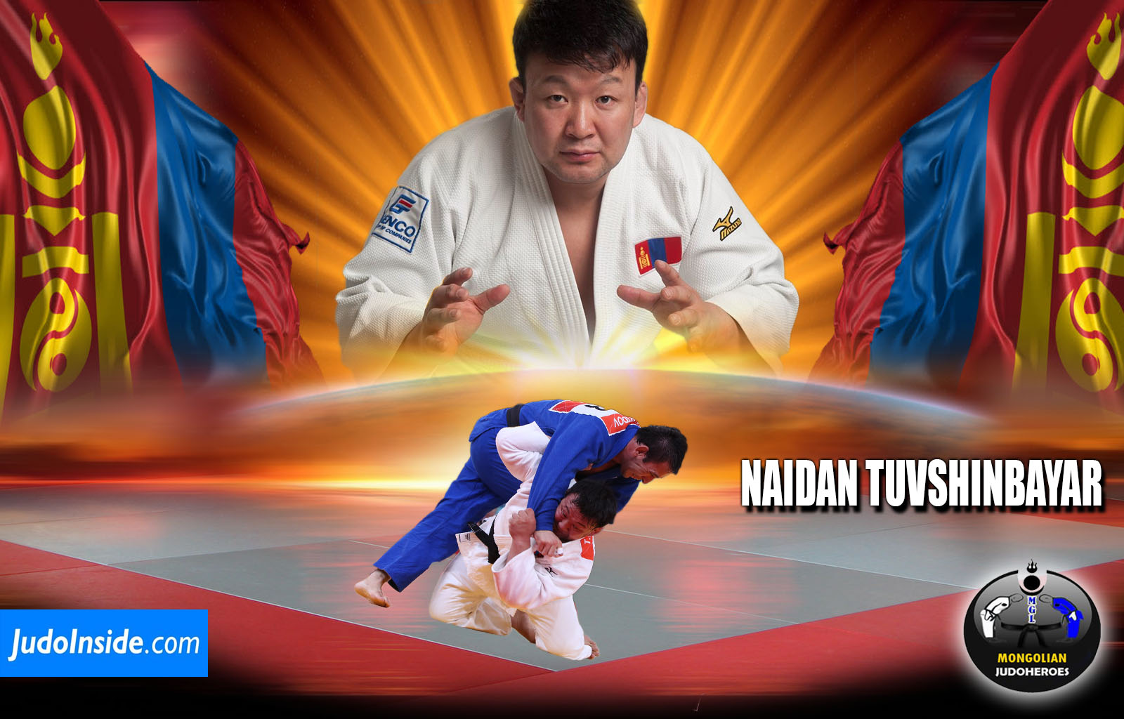 Two Mongolian jiu jitsu wrestlers become world champions