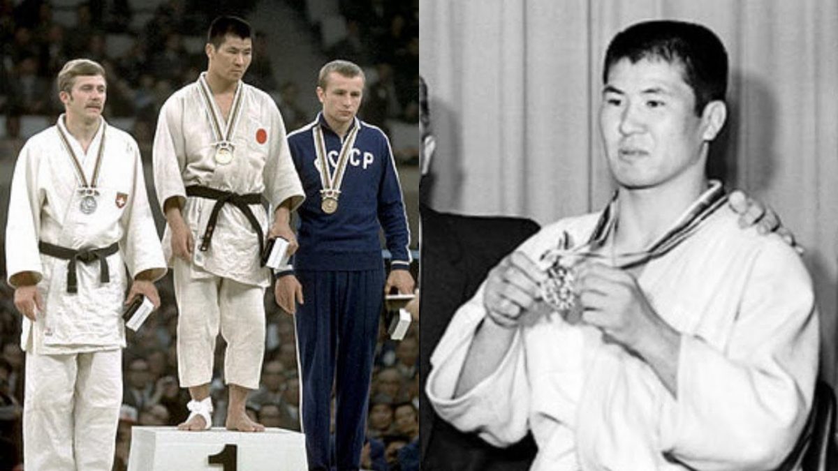The first Olympic Judo champion Takehide Nakatani
