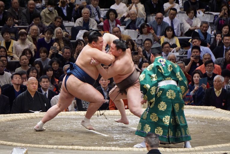 May Grand Sumo Tournament Day 4 results