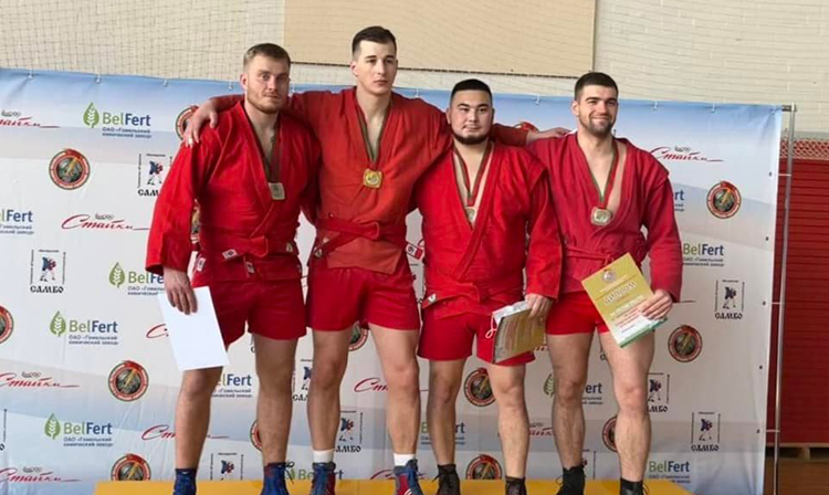 Winners of the National Sambo Championship in Belarus