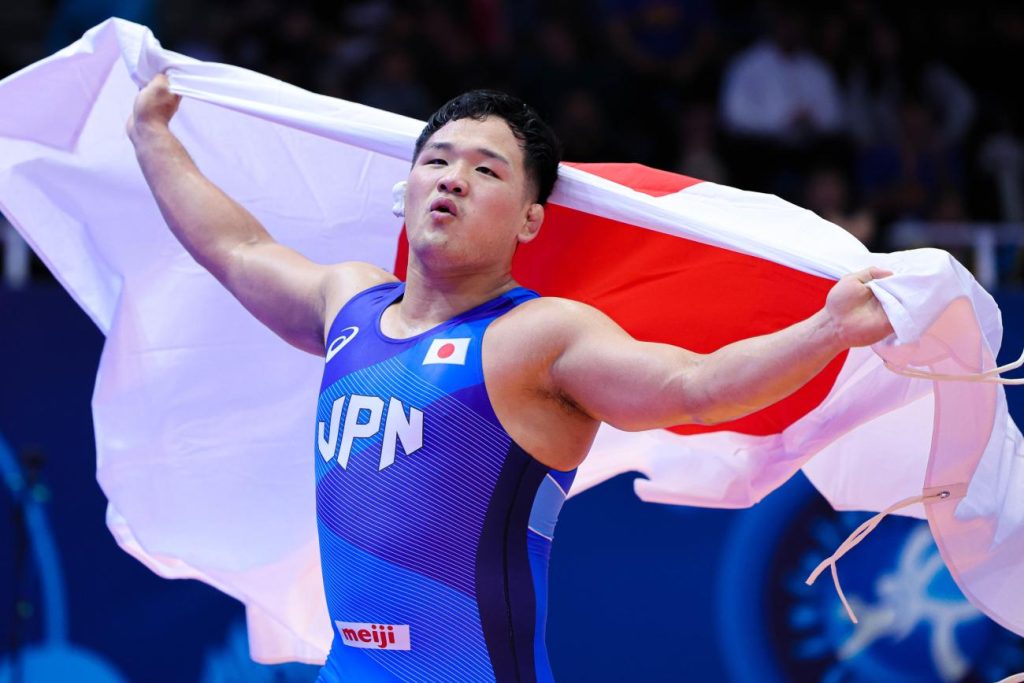 Japan’s Tatsuya Shirai claims gold at the U23 World Wrestling