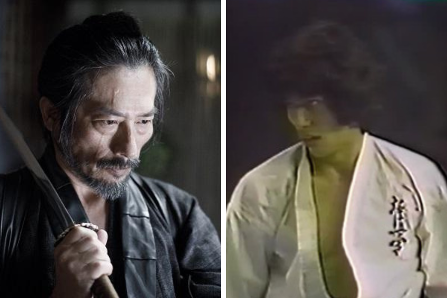 Kyokushin Hollywood star Senpai Hiroyuki Sanada